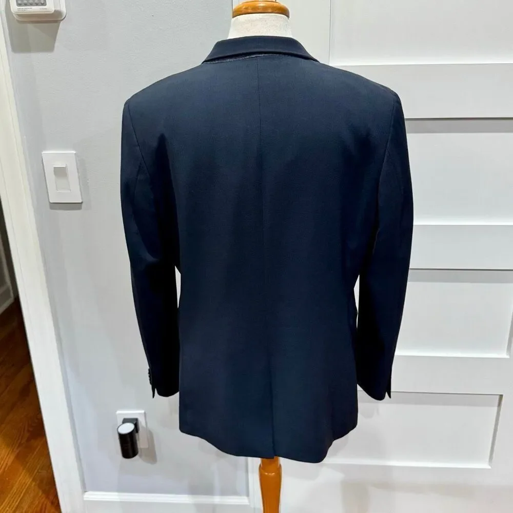Banana Republic Modern Slim Fit Navy Blue Blazer. Size 42R.